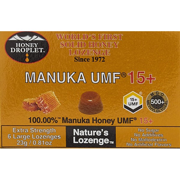 HONEY DROPLET 100% Manuka UMF® Honey 15+ (MGO 514+) Honey
