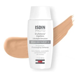 Isdin Eryfotona Ageless Tinted Mineral Sunscreen Spf 50, Pro