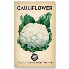 The Little Veggie Patch Co Cauliflower Heirloom Seeds, 1 pack