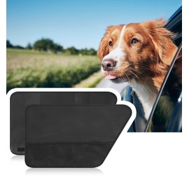 ALEIFLE 2PCS Car Door Protector for Dogs,Waterproof, Anti-Scratch, with Mesh Pockets for Snacks & Toys，Vehicle Door Protectors for Cars, Trucks, SUVs