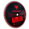 FOXBC 14 Inch Metal Steel Cutting Saw Blade 66 Tooth