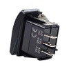 BACAUTOPARTS Non-Light 3P ON-Off-ON Latching Rocker Switch SPDT 3 Way