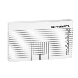 YOGOTEU Tone Arm Ruler Acrylic Alignment Tool Turntable Tonearm Ruler Gauge Vertical Track Angle Block for Turntable and Needle