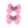 JustMyDress Pink Valentines Headband Flower Bow Baby Girls Pink Hair