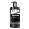Bioré Men's Skincare Charcoal Face Wash, Deep Cleans Pores &