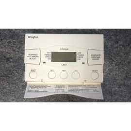 Drayton 25476 LP722 (Mk4) 2 Channel Programmer, White