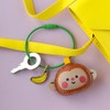 U-PICK Women's Key Chain Shiba Inu Key Chain PU Key