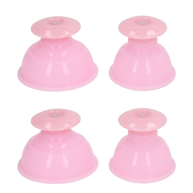 4Pcs Cupping Therapy Set Professional Vacuum Silicone Massage Cups for