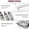 YENXIKU Wine Rack for Countertop, Fridge, Inside Cabinet, 3 Tier