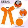 Hipcheer 20pcs Collegiate Style Cheer Bows for Girls, Long Tail