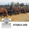 Tofficu Uñas De Herradura 50 Piezas 1.96X0.43X0.15In Herramienta Profesional para