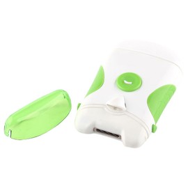 Eacam Electric Nail Trimmer, 2 in 1 Dual Use Manicure Tool with Rotating Tungsten Alloy, Built-in Light, Removable Head for Trimming