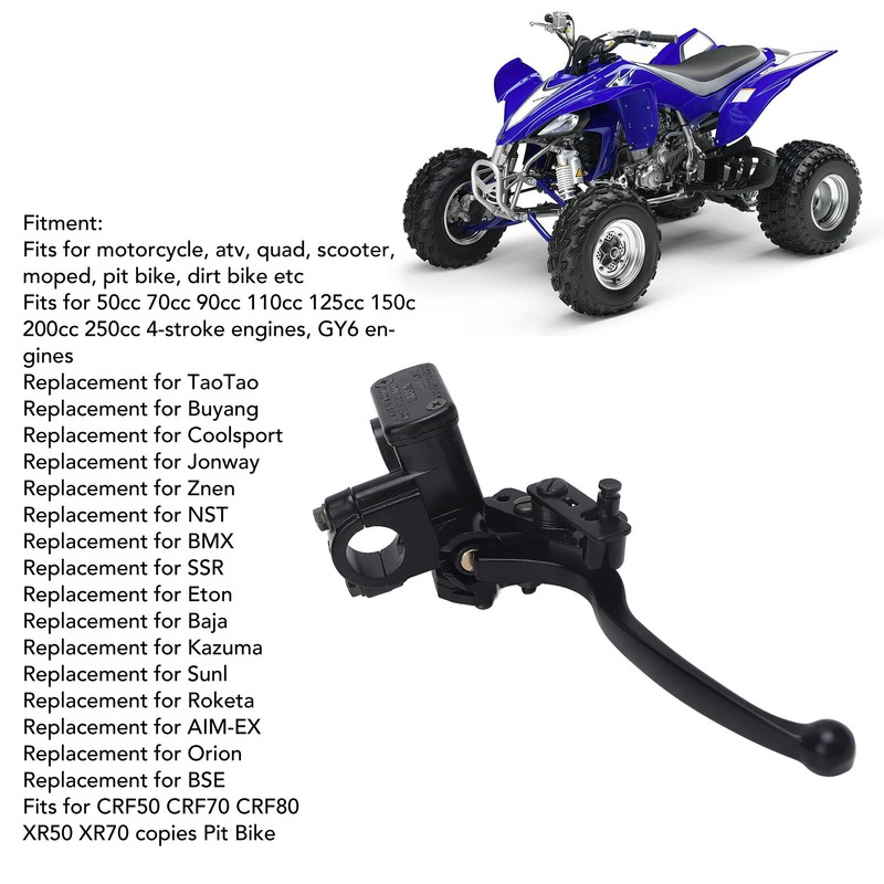 7/8inch 22mm Brake Master Cylinder Lever Brake Pump Clutch Levers