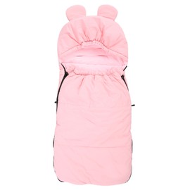 Universal Soft Baby Sleeping Bag Blanket Thicken Cushion Footmuff for Baby Stroller Winter OutdoorPink