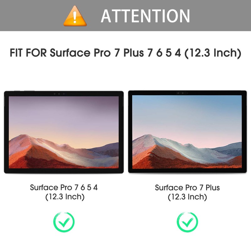 OMOTON [3-Pack Screen Protector for Surface Pro 7 Plus 7
