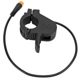 Alomejor Electric Bicycle Thumb Gas Bicycle 300X Speed Controller Accelerator Conversion Part with Waterproof Connection