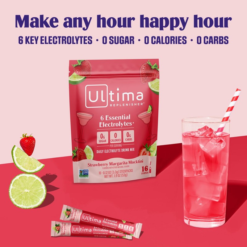 Ultima Replenisher Daily Electrolyte Powder Drink Mix - Sugar Free
