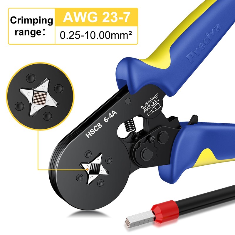 Preciva Ferrule Crimping Tool Kit with 2000PCS Wire Connectors, AWG23-7
