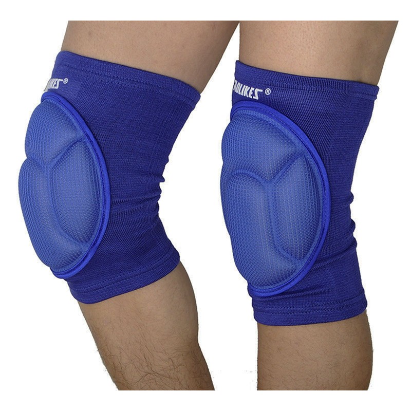 ONOGAL Shock Resistant Elastic Sports Knee Pads Blue 4533az