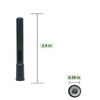 BVMAG UHF 400-470mhz Stubby Antenna SMA-Male Compatible with TYTMD-UV380 MD-380