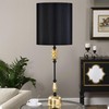 GOSO Small Tall Drum Lamp Shades Black,10 × 10 ×10
