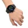 1.54-inch Full screen Waterproof Bluetooth Smart Sports Touch Smartwatch(Black Steel