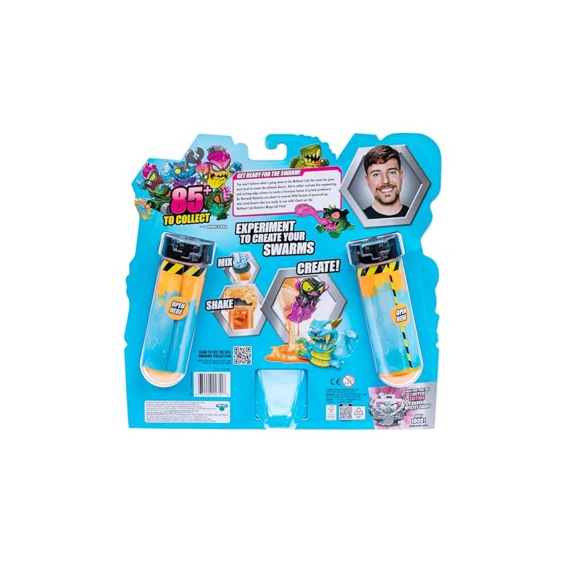 Mrbeast Lab Swarms S2 Mega Lab - 12 Unidades Surtido