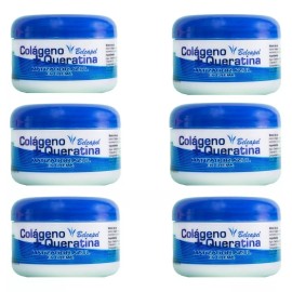 belcapel Matizador Azul Crema Colageno+queratina Belcapel 250ml 6pz