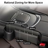 JINRUITOP Car Seat Gap Filler Organizer with Cup Holder, 2