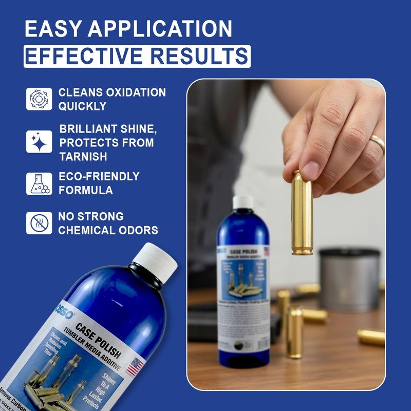 Iosso Case Polish – Brass Cartridge Case Polishing Compound –