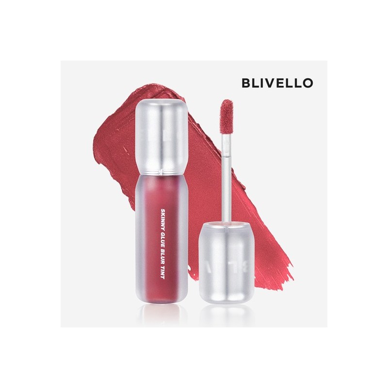 Blibello Skinny Glue Blur Tint #02 Mauve Ruby / 블리벨로
