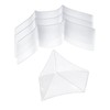 4Pcs Mahjong Card Sleeve, Clear Waterproof Game Card Protective Holders