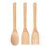 Importeek Set Utensilios Pala Espatula Cuchara Utensilios Cocina Bambu
