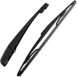 WEDOAUTO Rear Windshield Back Wiper Arm Blade Set Fit For Nissan Versa 2007 2008 2009 2010 2011 2012 1.6L 1.8L l4 Hatchback Replace# 28780-EL000 28795-EL00A