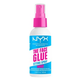 Spray Fijador de Maquillaje NYX Professional Makeup Face Glue | Larga Duración hasta 24H | 60 ml