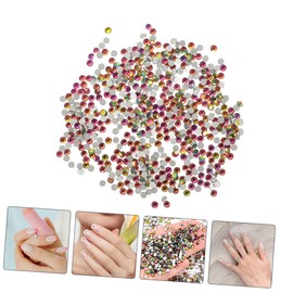 KONTONTY 2880pcs Flatback Nail Rhinestones Kit for Nail Art Crafts and Decoration Safe Effortless Application