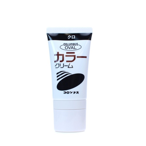 Columbus Oval Color Cream, Black, 1.7 fl oz (50 ml),