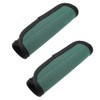 JAKOUE Airport Essentials: 2 Pcs Green Suitcase Handle Wraps -