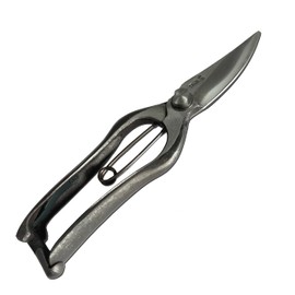 Tobizuka Seisakusho Single Blade Bud Cutting Shears, 7.9 inches (200 mm) Gardening Scissors Pruning