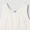 JAJU [JAJU] Girls Eyelet Sleeveless Blouse_Ivory