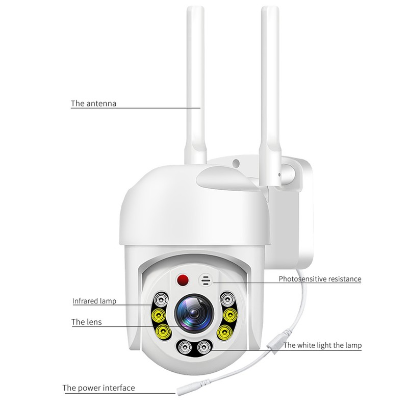 5G Dual Band Wifi Camera Ultra Clear Outdoor Security Camera