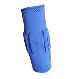 Elbow Brace Compression Sleeve- Elastic Support, Tendonitis Pain, Tennis Elbow, Golfer's Elbow, Arthritis, Bursitis, Basketball, Baseball, Football, Golf, Lifting, Sports, Men, Women (Blue, One Size)