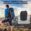 GEEKHOM Camping Cookware Set - Comes with Folding Knife &