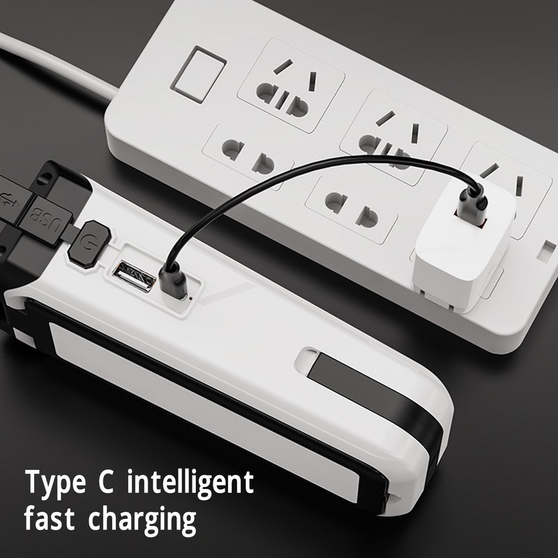 LED Work Light Rotatable Foldable Front Side Light Source 6