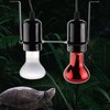 Reptile Ceramic Heat Lamp Holder Load 300W E27 Base Bulb