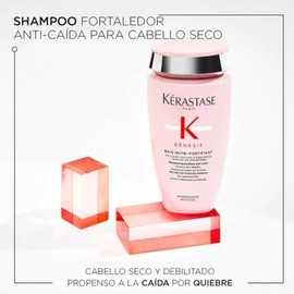 Genesis Kit Tratamiento Anticaida Shampoo Para Cabello Seco y Debilitado Bain Nutri-Fortifiant (250 Ml) y Acondicionador (200 Ml)                     