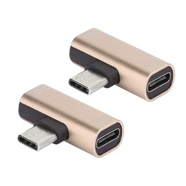 USB C Splitter 2 USB C, USB C Double Plug, 2 Pieces Typec Converter Splitter Dual 2 in 1 to Headphones USB O Charger Adapter Silver (Silver), Ports & Adapters (Gold)
