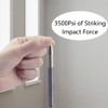 2 Pieces 3500 PSI Impact Force Hammerless Nail Punch Double