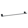 Parma 24" Towel Bar Satin Black