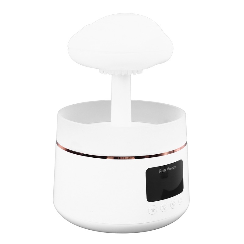 Rain Cloud Essential Oil Diffuser Humidifier Ultrasound Water Drip White